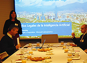 Charla sobre las implicancias de la Inteligencia Artificial en el mundo legal