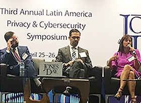 Asociada invitada a ser panelista en el Simposio de Privacidad de Datos y Ciberseguridad