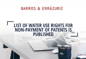 List of water use rights for non-payment of patents is published