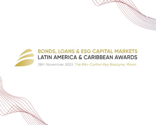 B&E es reconocido en los premios Bonds, Loans & ESG Capital Markets Latin America & Caribbean Awards 2023