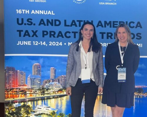 OUR PARTNER, CAROLA TRUCCO AND DIRECTOR MAGDALENA MUNITA, PARTICIPATED IN THE “16TH ANNUAL US AND LATIN AMERICA TAX PRACTICE TRENDS”.